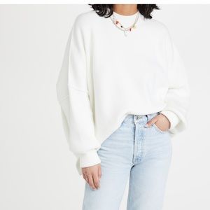 FREE PEOPLE EASY STREET TUNIC WHITE SZ SM